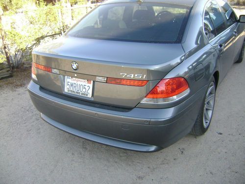 745i 7 series 05 745 dealer serviced 153k miles immaculate