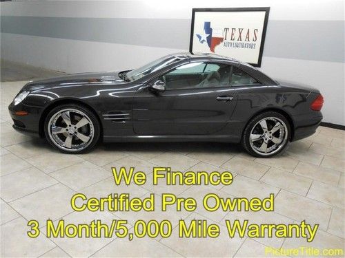 03 sl500r certified pre owned panoramic roof leather gps navi texas