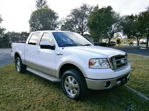 2007 ford f150 4x4 supercrew king ranchno alterations, accidents, or body work