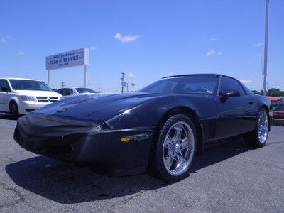 Coupe black tan leather  5.7l v8 tbi rwd 1 owner low miles