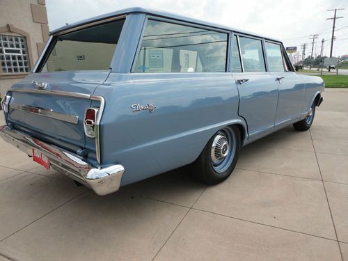 1963 nova stationwagon hotrod ground up professional build a/c wagon beautiful
