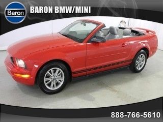 2005 ford mustang convertible / leather / alloys / automatic / 58k miles
