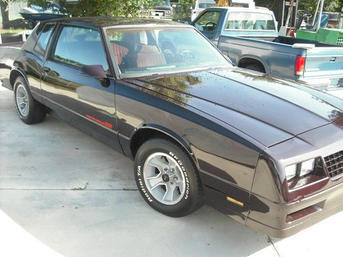 1986 chevrolet monte carlo ss,no rust ever,fresh engine &amp; trans,all options
