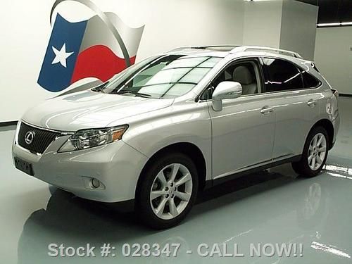 2010 lexus rx350 leather sunroof nav rearview cam 46k texas direct auto