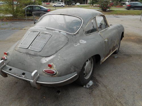 1964 porsche sc coupe, matching numbers car, needs restoration!