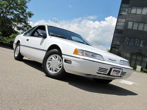 1991 ford thunderbird lx 2,450 original miles! survivor car! the best there is