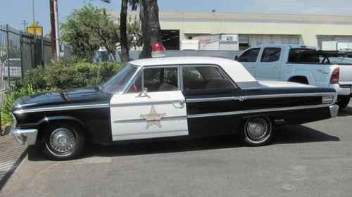 1962 ford galaxie 500. cop car used in the show "vegas"