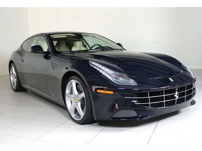 2012 ff ferrari approved certified blu pozzi like new 7 year maint included