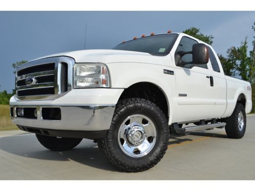 2007 ford f-250 supercab xlt fx4 diesel  no reserve!!