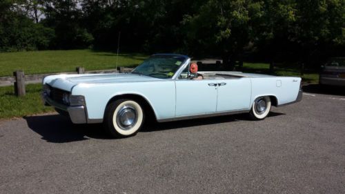 1965 lincoln contintal 4dr convertible