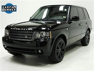 2011 land rover range rover 4wd hse luxury navi back up cam heated/cooled seats!