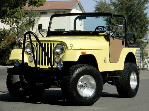 1972 jeep cj cj5 cj-5 original v8 amc 304 5.0liter 4" lifted 33" tires wrangler
