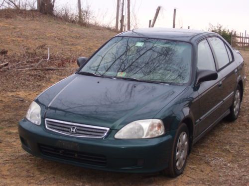 2000 honda civic ex sedan 4-door 1.6l - low reserve price - one owner