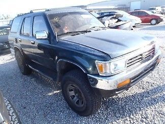 95 2wd green four runner suv v6 low miles leather
