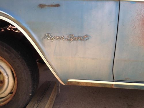 1966 impala super sport original paint project hot rod lowrider ratrod 327 ls1