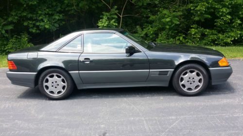 Very good to excellent..1992 mercedes benz 500sl..convertible (hard &amp; soft top)