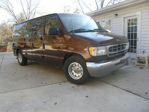 2001 ford e150 wheelchair accessible w/hand controls, transfer seat, power doors