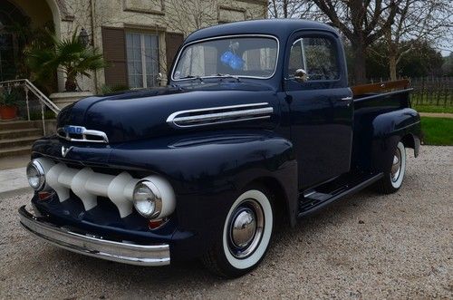1951 ford f1 "5 star" pickup - beautifully restored - flathead v8, 5 spd. &amp; more