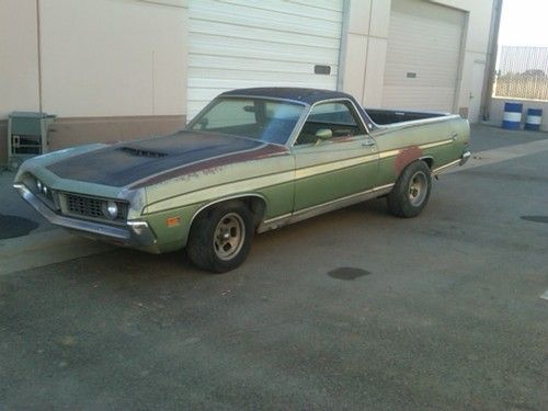 1971 ford ranchero gt 351c (low production numbers)