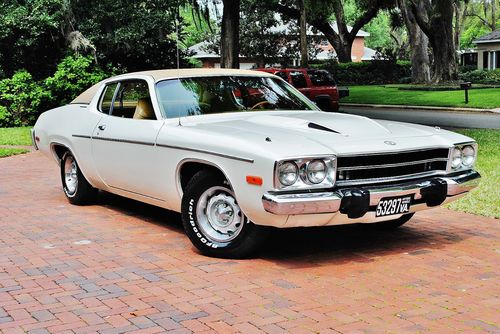 Fully documented 4 speed 1974 plymouth roadrunner real 43,868 miles all original