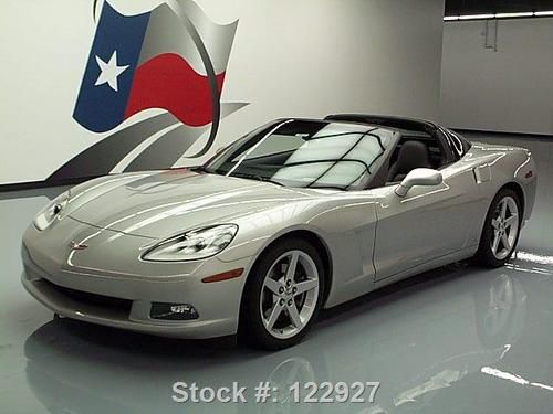 2007 chevy corvette lt3 6-speed htd leather nav hud 28k texas direct auto