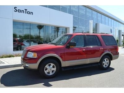 Eddie bauer suv 5.4l v8 cd 4x4 luxury leather tow hitch abs a/c low miles