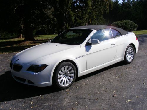Stunning @2005 bmw 6-series 645ci@ with six speed auto with sport function