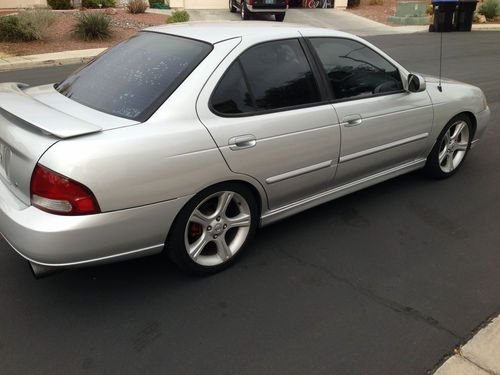 2002 nissan se-r spec v,nice,fast,lots of torque,exhaust,headers,6-speed,silver!
