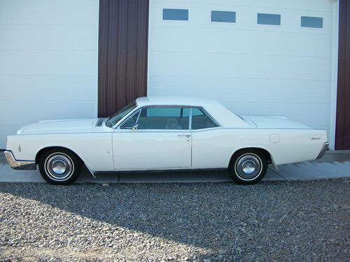 1966 lincoln continental 2dr coupe