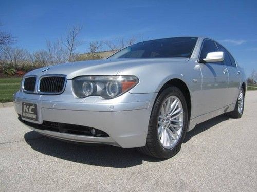 745i 4.4l v8 6 speed shiftable automatic leather heated sunroof nav all power