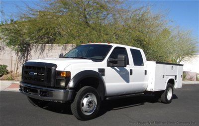 2008 ford f550 crew cab `````4x4 ```````` service truck `````ready to work`````