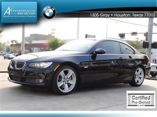 2009 bmw certified pre-owned 3 series 2dr cpe 335i rwd