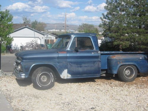 1965 chevy pickup was once a show truck