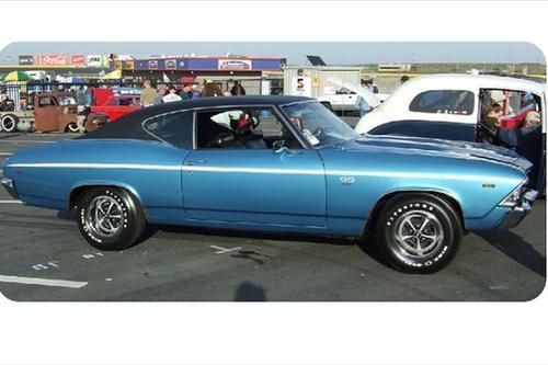 Must see classic chevrolet chevelle ss trans turbo 400 auto 2k miles