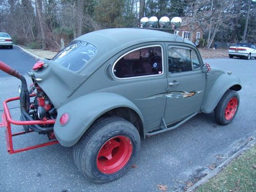 1971vw custon:super beetle baja rat rod bug!!!  too cool