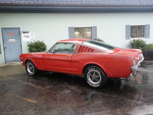 1966 mustang fastback 2 +2 c code 4 speed driver