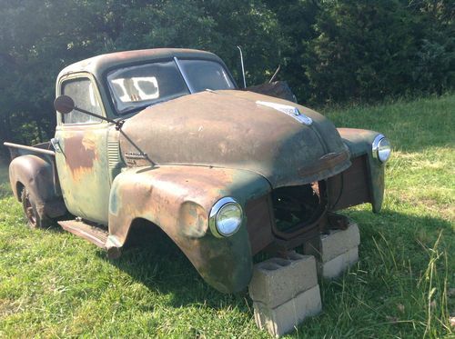 1949-53 chevrolet pickup trucks, project or use for parts