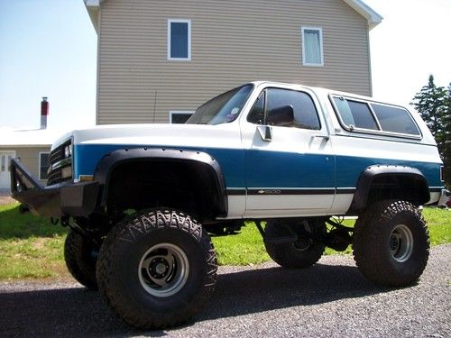 1990 chevy k5 monster full size blazer former show truck solid lots of extras