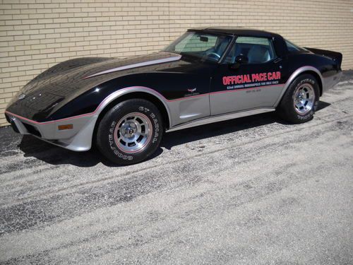 1978 corvette 25th anniversary pace car **700-100% positive for 13 years e-bay**