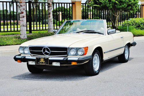 Simply mint 1979 mercedes 450 sl convertible low miles beautiful in everyway a/c