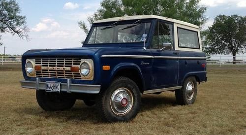 1975 ford bronco for sale original survivor rust free early bronco
