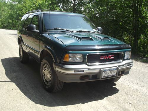 1997 gmc jimmy sle sport utility 4-door 4.3l new motor 1,000k exc condition