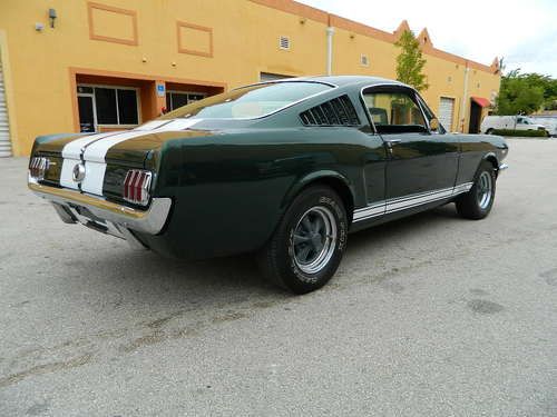 1965 ford mustang fastback a code