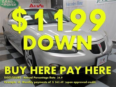 2005(05)grand prix we finance bad credit! buy here pay here low down $1199