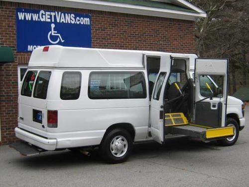 2008 ford econoline handicap wheelchair van hightop