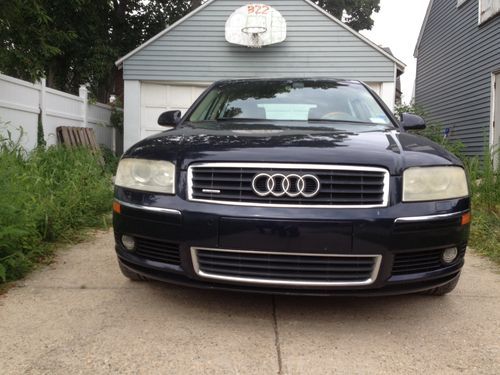 Audi a8l 2005 fully loaded "no reserve" wood steering wheel "great car"
