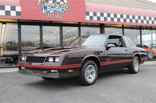 1987 monte carlo s/s aero coupe brand new only 1049 miles