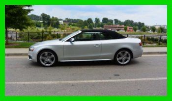2012 audi s5 3l v6 24v supercharged automatic awd convertible premium leather