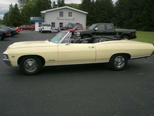1967 chevy impala conv ss survivor 32300 miles