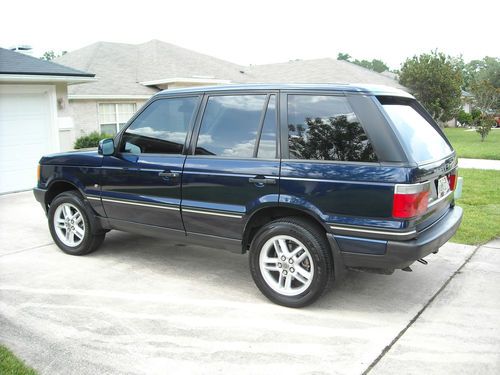 2002 range rover,like out of the showroom,no reserve,if only the best will do...